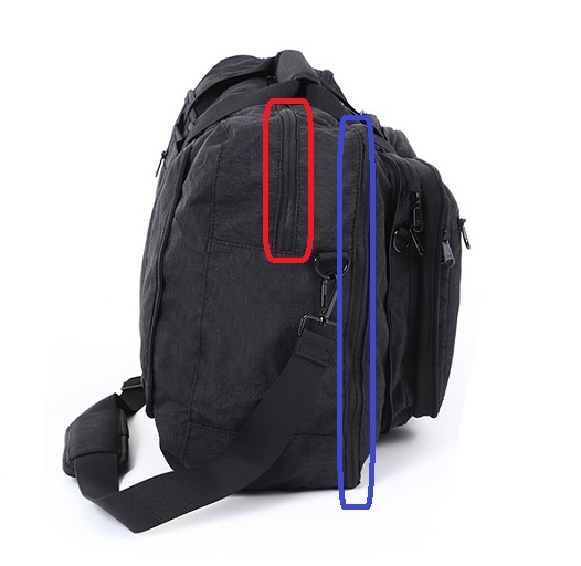 バッグ内側説明